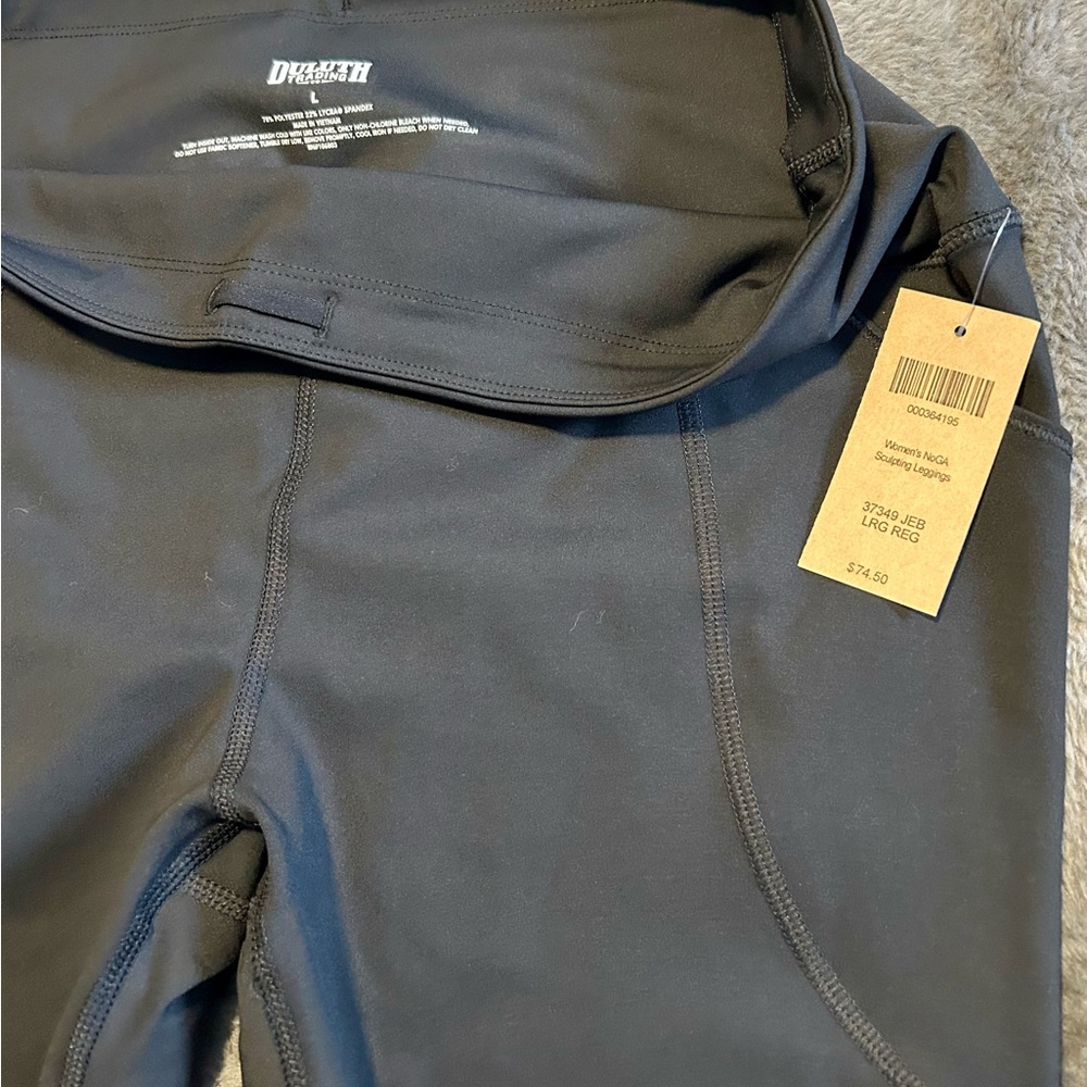 Duluth Trading NoGA Sculpting Leggings Black